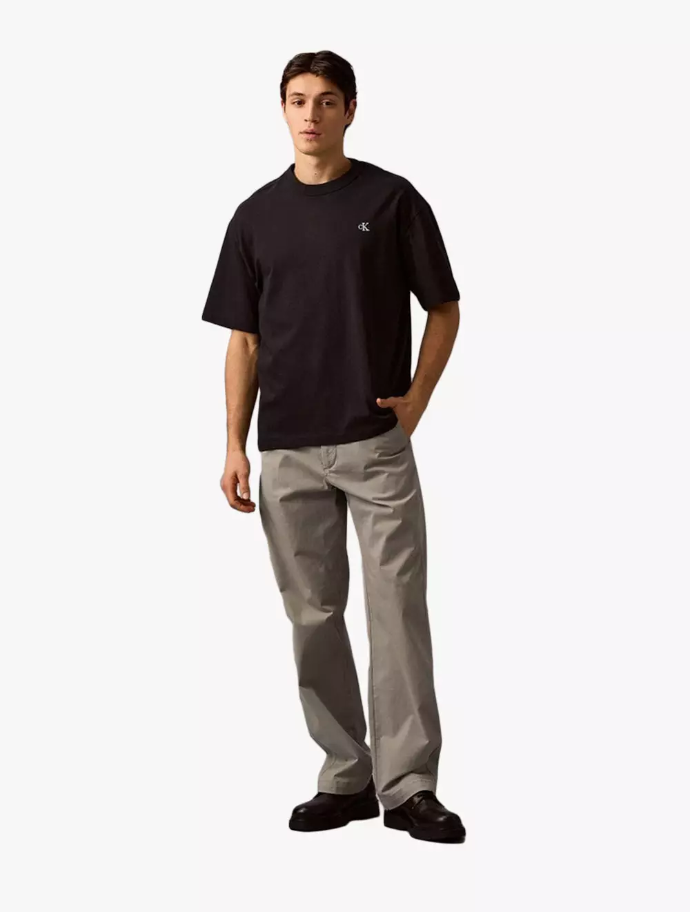 Calvin Klein - 90s Straight Twill Pants - Green