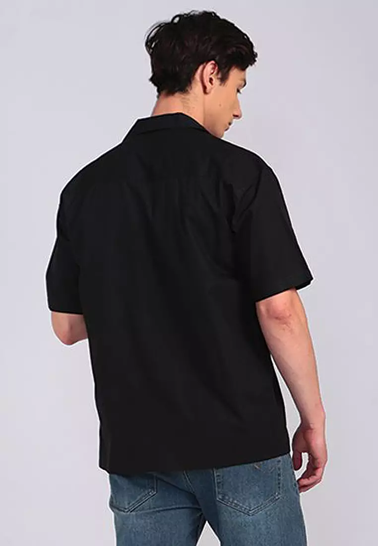 Kemeja Kerah Terbuka Lengan Pendek E051P01