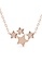Her Jewellery gold Quad Star Pendant (Rose Gold) - Made with premium grade crystals from Austria B8EC6AC21352BAGS_3