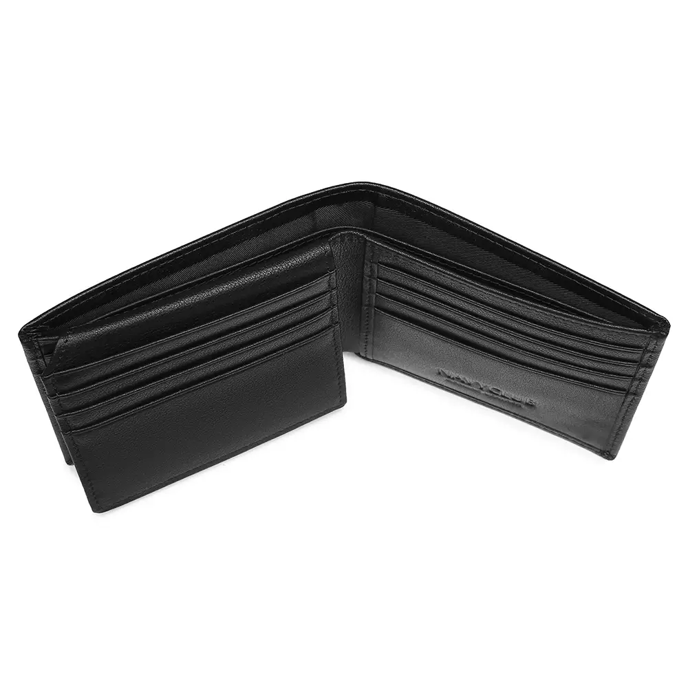 Navy Club Brenton Dompet Pria Lipat Dompet Kulit Asli - Free Box Exclusive