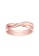 Vedantti pink Vedantti 18K Mobius Slim Diamond Ring in Rose Gold F9457ACB94660EGS_1