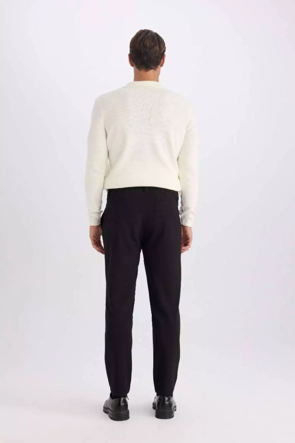 Jogger Straight Leg All-Way Stretching Summer Fabric Trousers B7520Ax25Sp