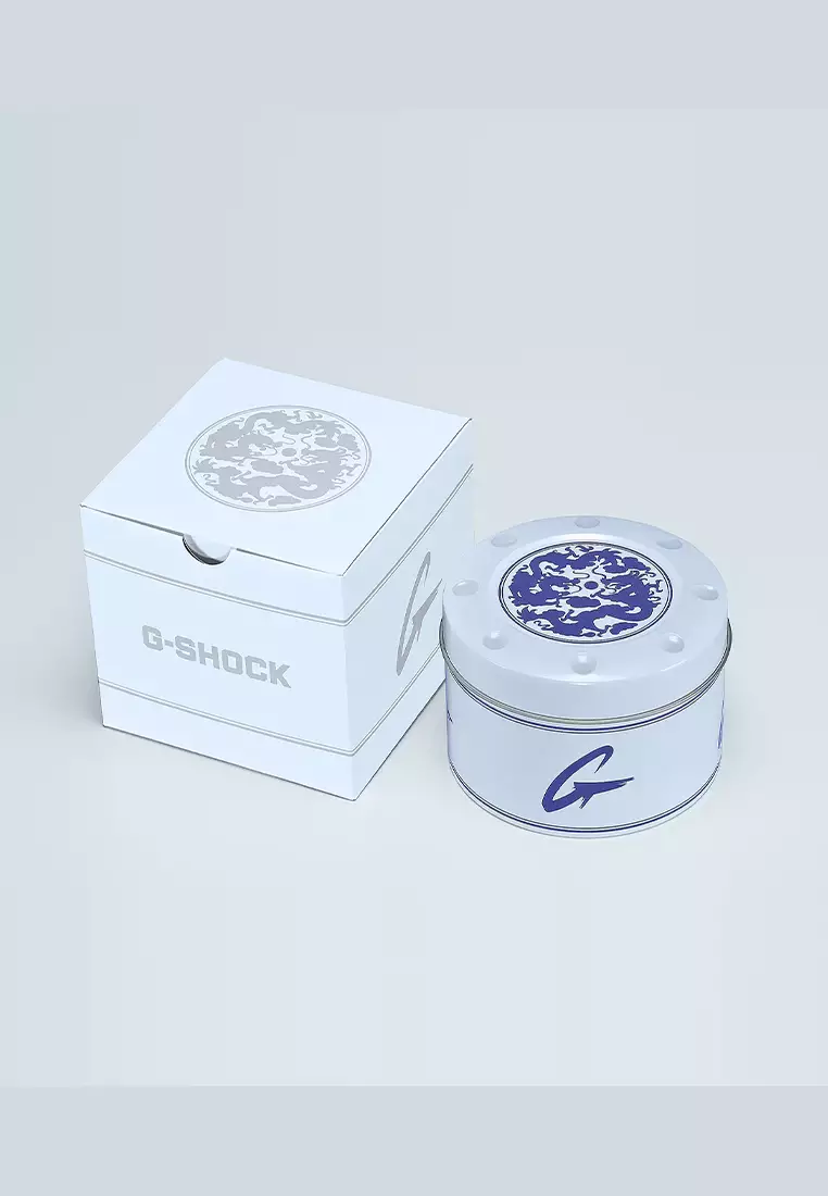 Jam Tangan Pria Casio G-Shock DW-5600BWP-2D Chinese Porcelain Digital