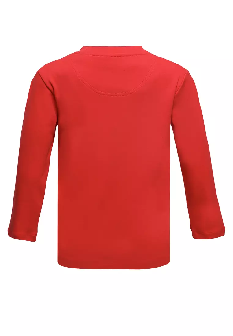 Qna Boy Carim T-shirt Anak Merah