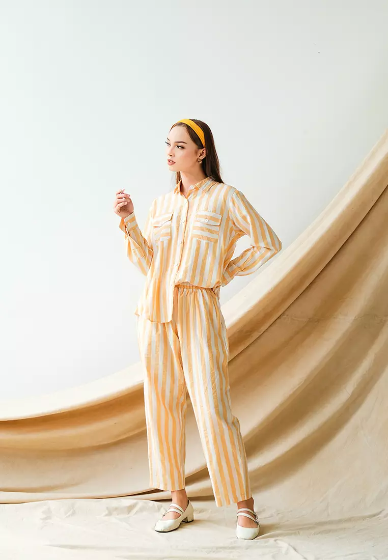 Setelan Atasan Bawahan CIQA SET - YELLOW