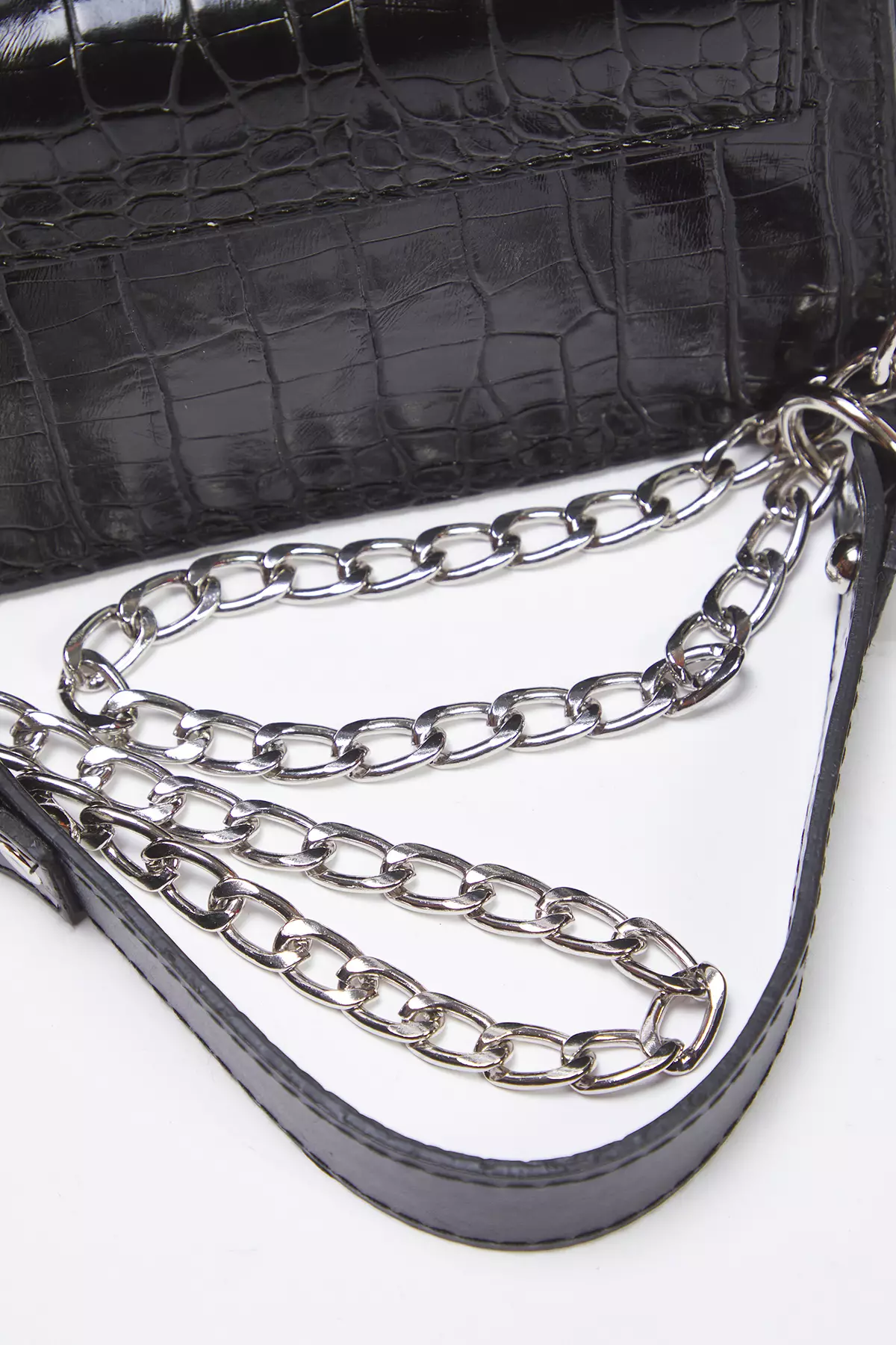 Cross-Effect Mini Crossbody Bag