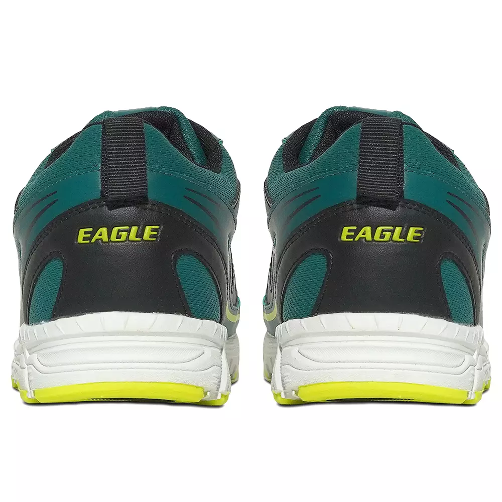Eagle Sepatu Lari Fury – HIJAU/HITAM
