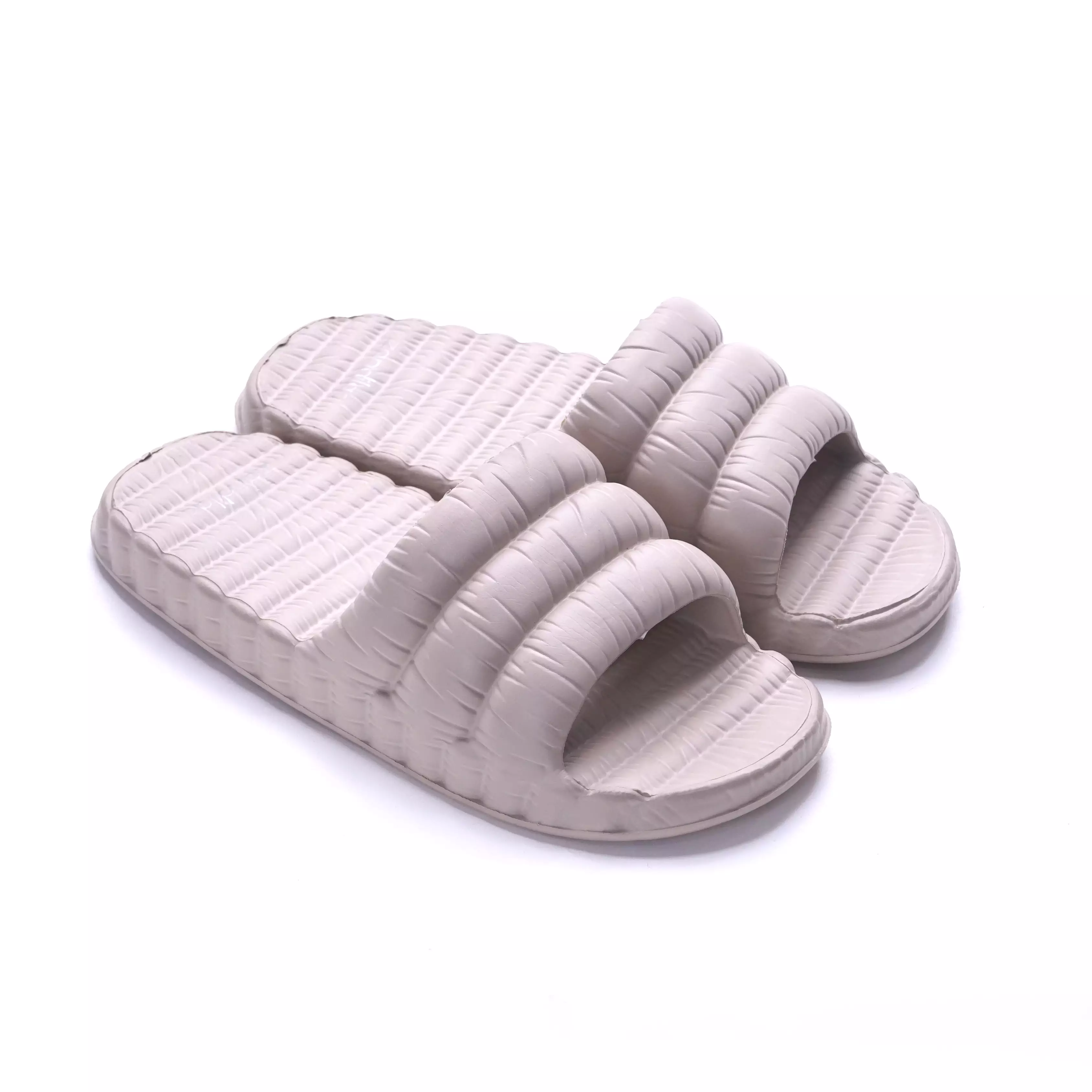 ZANDILAC - SANDAL WANITA DEWASA CH220345WD - ABU PEYOTE full karet