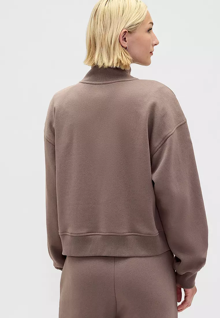 Logo Half Zip Sweatshirt