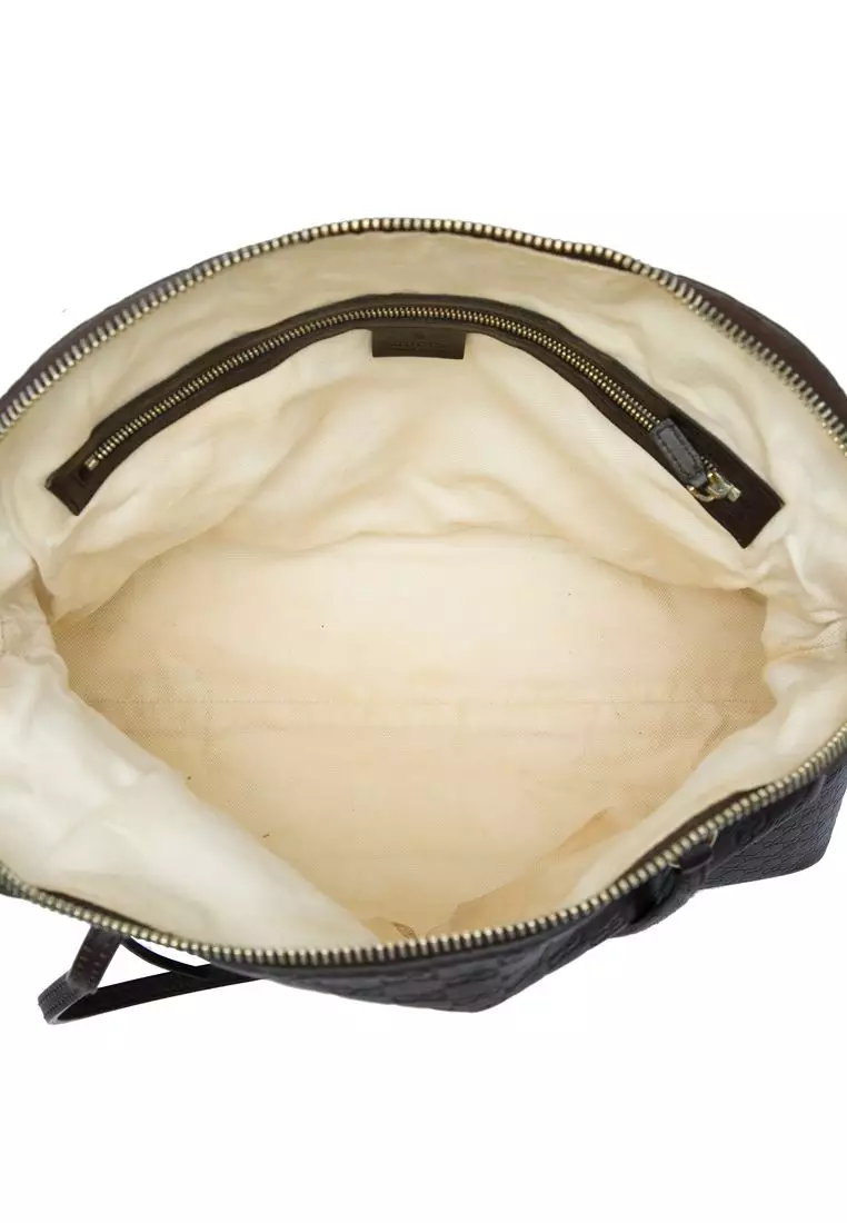 Pre-Loved Gucci Medium Guccissima Bree Dome Tote