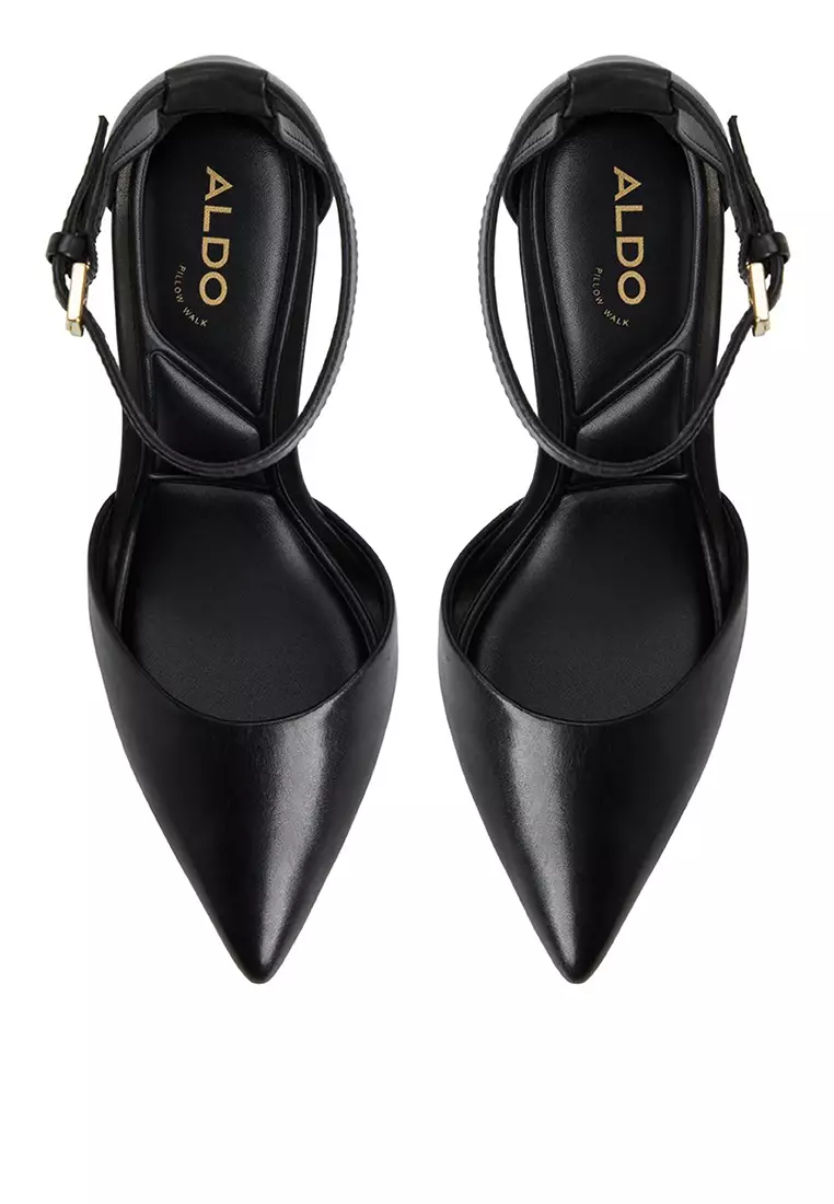 Derperla Ankle Strap Pump Heels