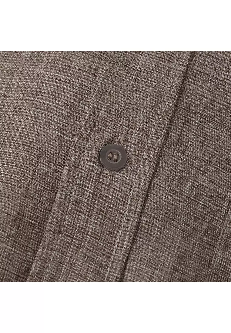Cotton Linen Solid Color Shirt YL-C85