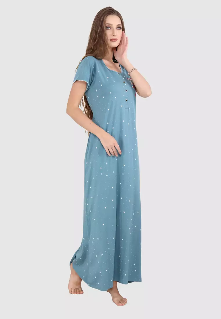 Pure cotton nighty top online