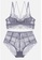 W.Excellence grey Premium Gray Lace Lingerie Set (Bra and Underwear) 1AAFFUS28CBC75GS_1