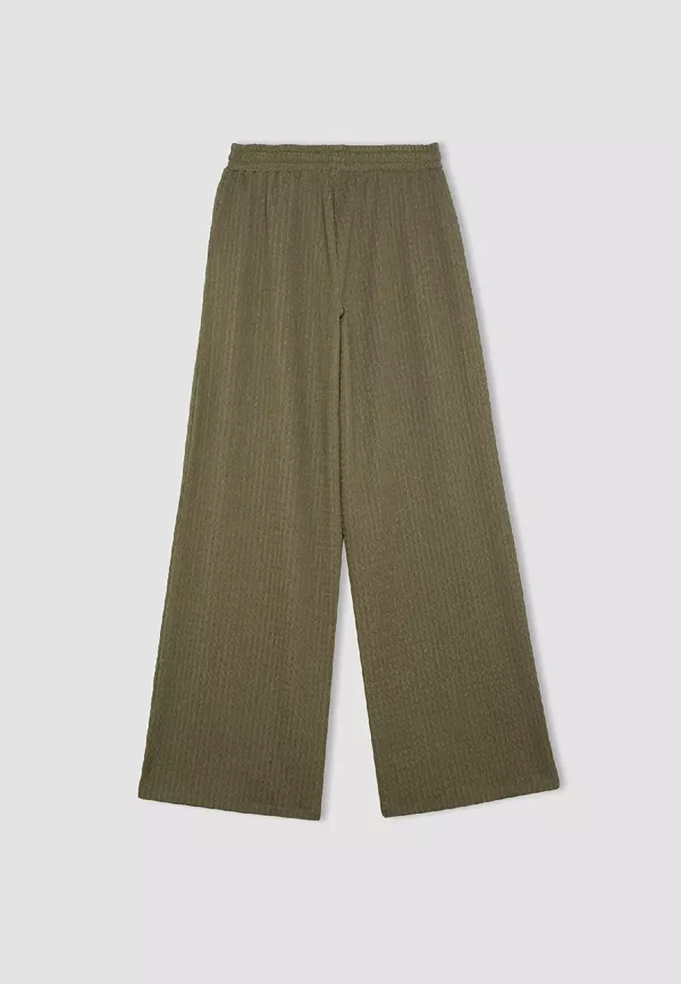 Textured Trousers