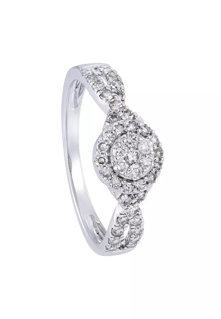 Buy HABIB HABIB ADORE Diamond Ring in 585 14K White Gold