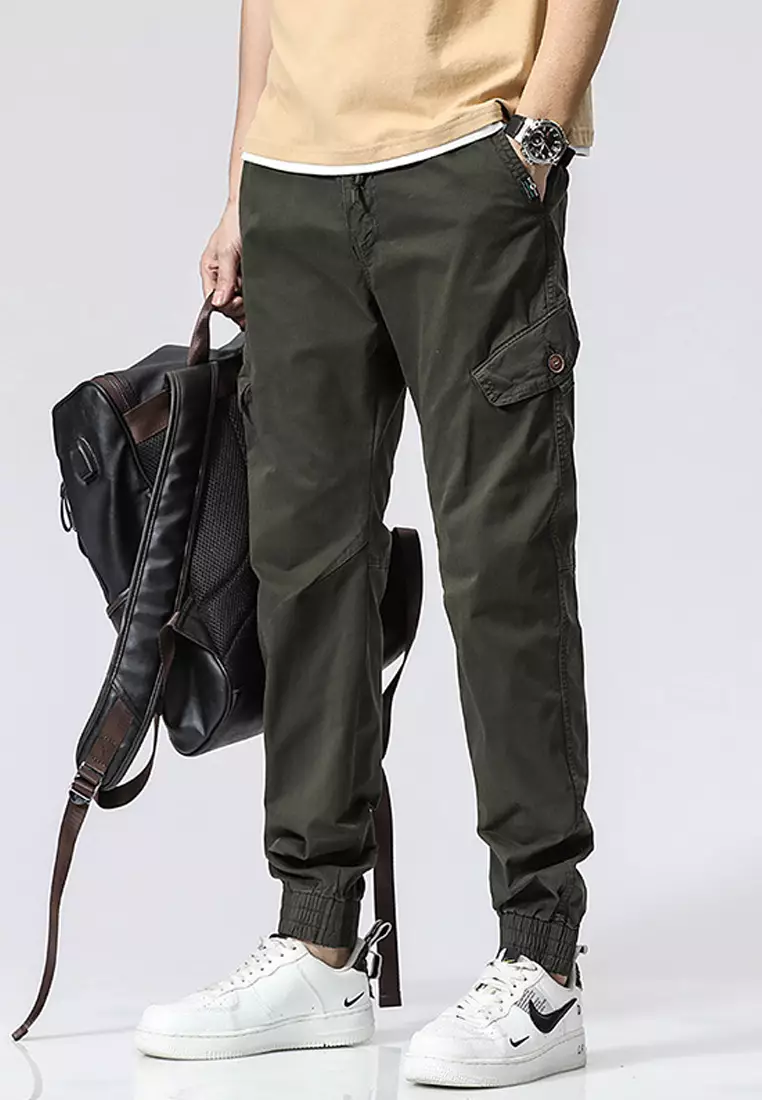 Functional Style Pockets Cargo Pants GJL666
