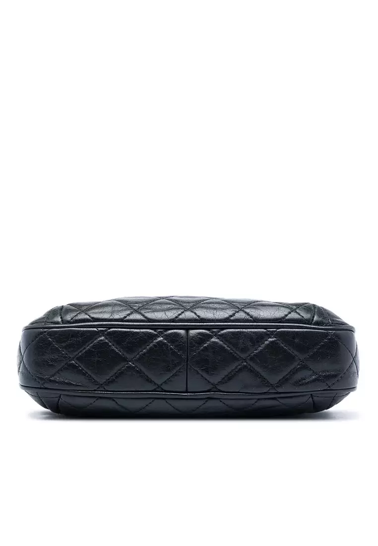 Pre-Loved Chanel Cc Quilted Calfskin Single Flap