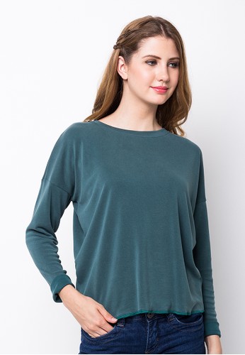 Endorse Sweater R Dulcinea Sea Green END-PE055