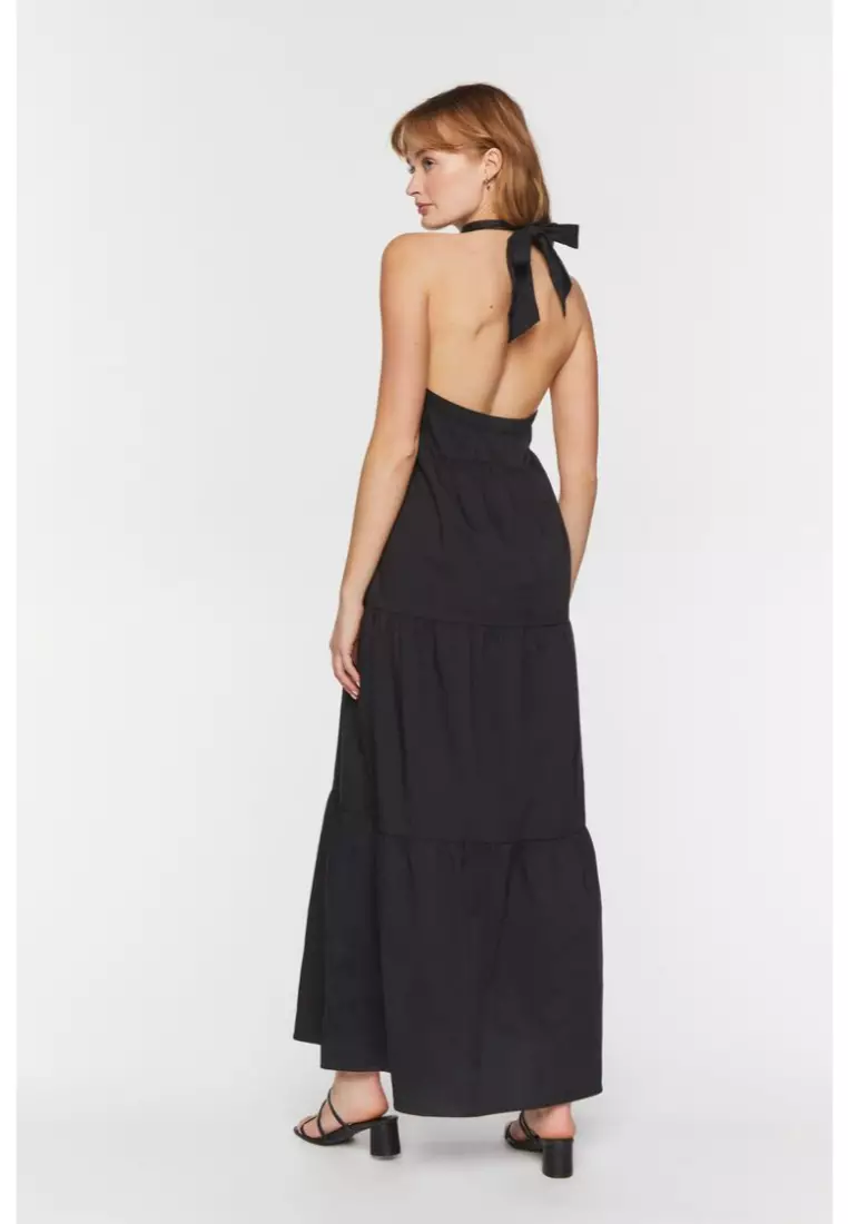 Forever 21 halter maxi dress hotsell