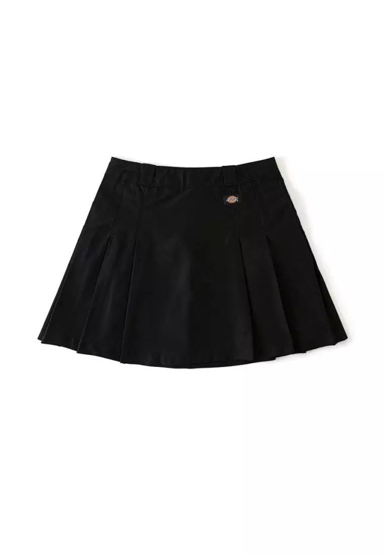 Dickies Twill Regular Pleated Skirt DK013001BLK