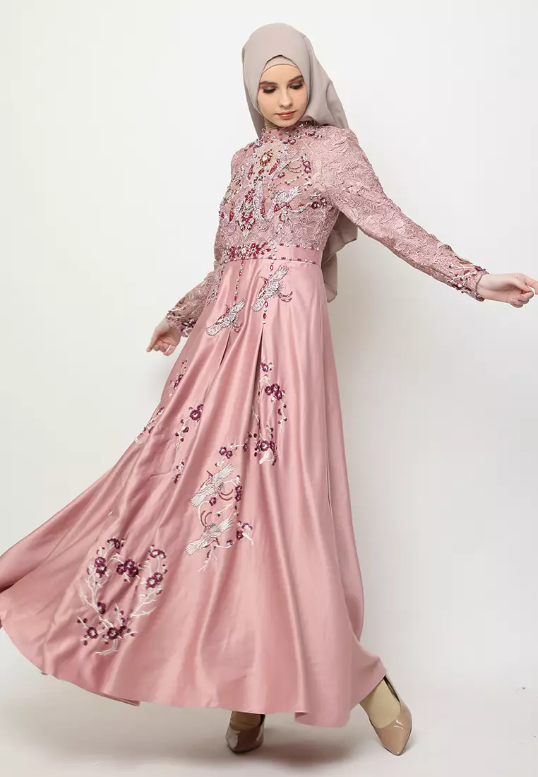 Bibiq Gamis Satin