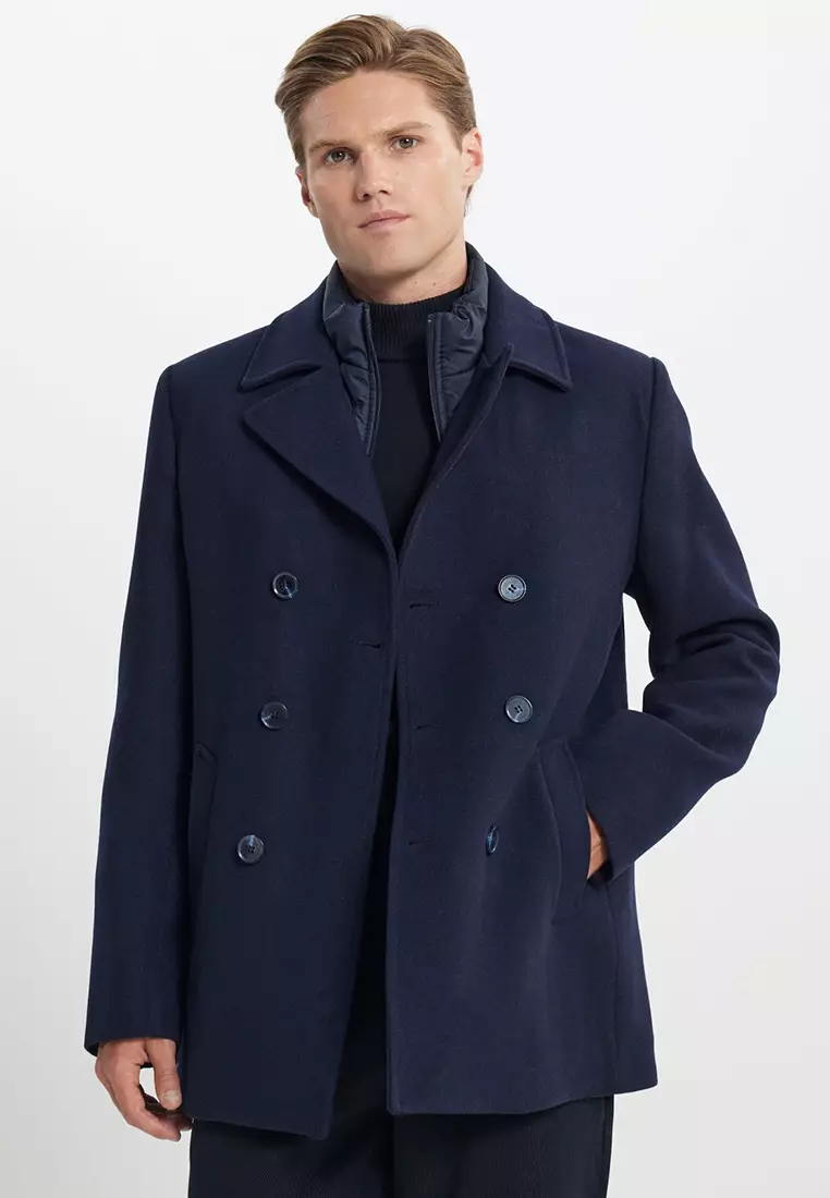Buy Altinyildiz Collar Woolen Coat Online ZALORA Malaysia