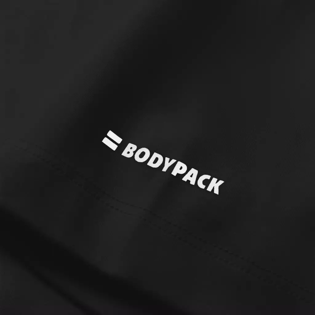 Bodypack Siren Oversized Short Sleeves T-Shirt - Black