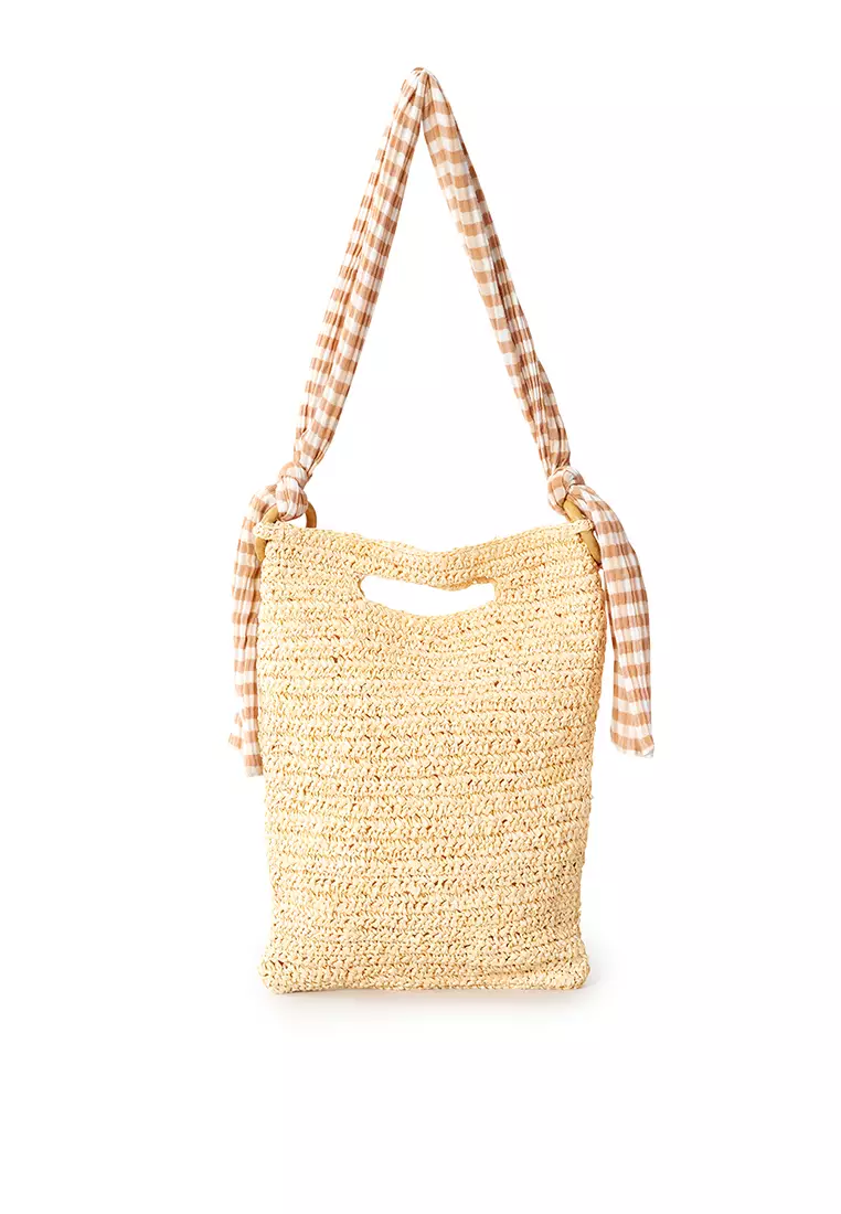 Premium Straw Tote Bag