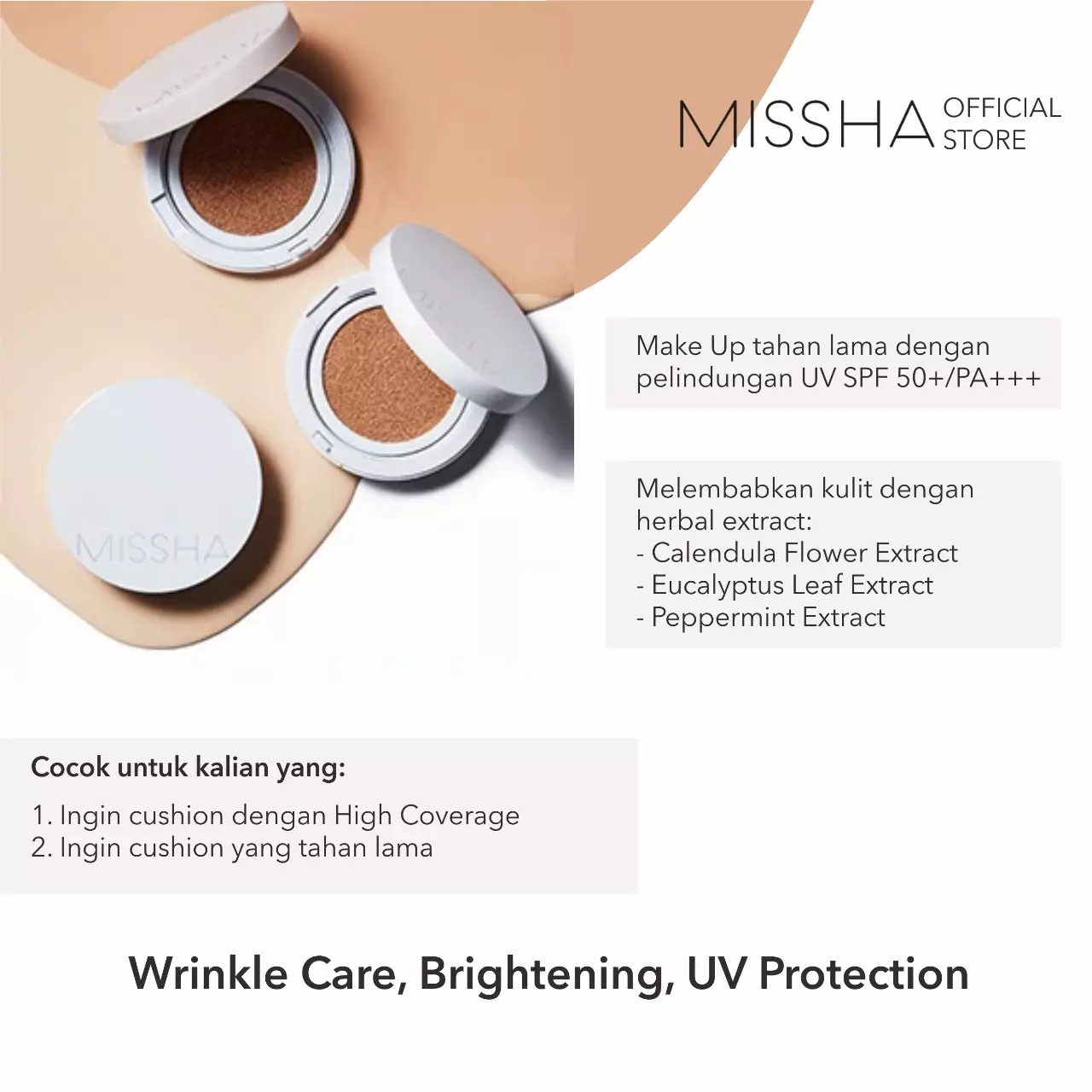 MISSHA Magic Cushion Cover Lasting Spf 50+/ Pa+++ ( No.21) (No Refill)