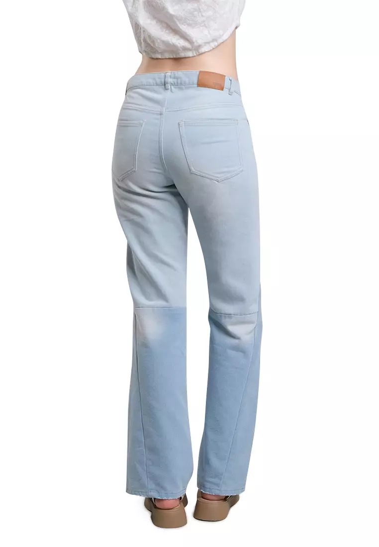 Low Rise Flare Denim Jeans