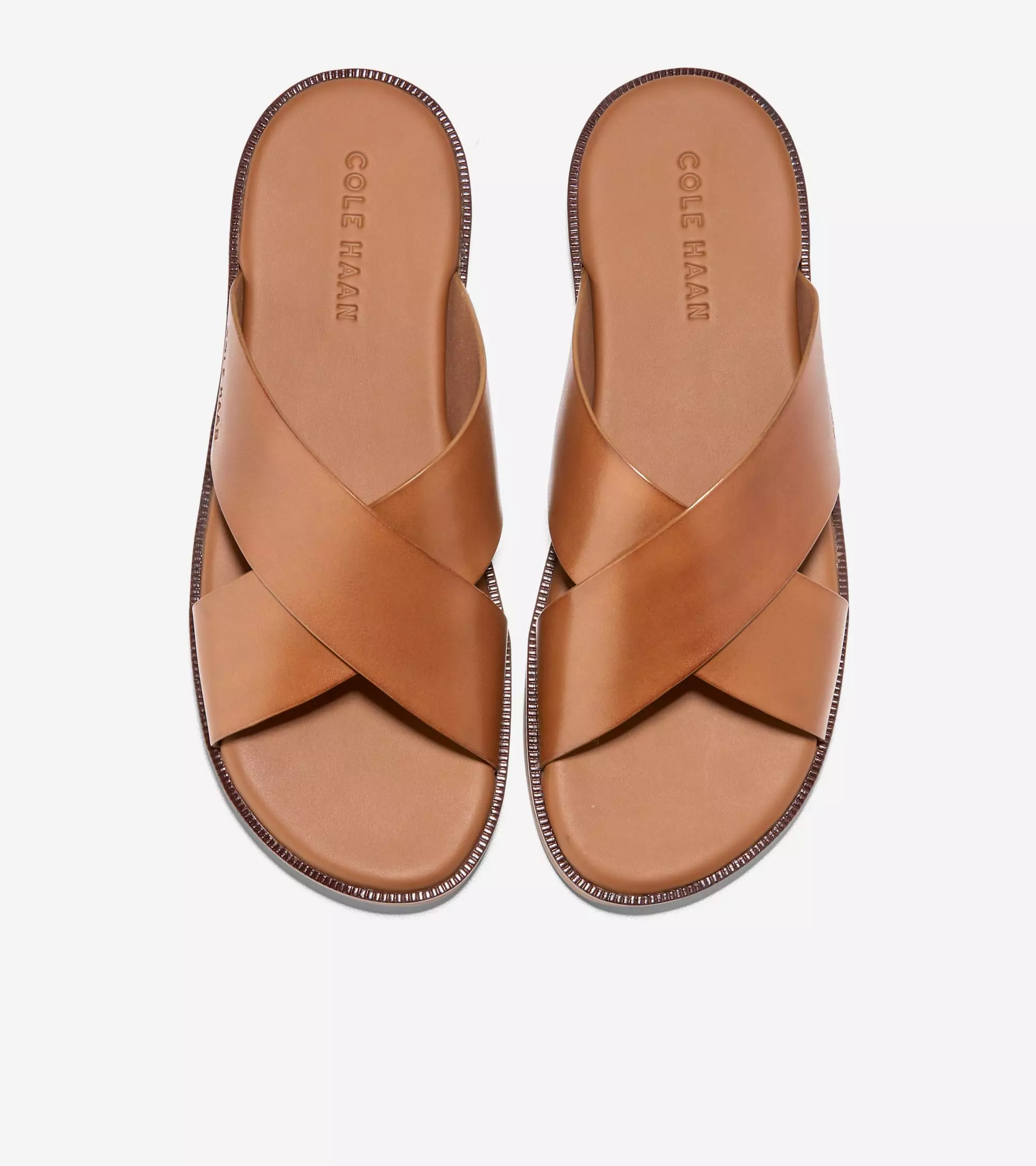 Nantucket Men's Cross Strap Flip Flops Cole Haan Nantucket