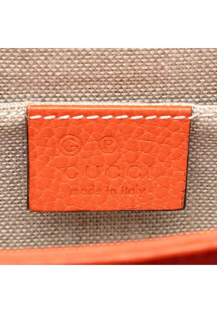 Pre-Loved Gucci Small Dollar Calfskin Interlocking G Crossbody