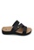 POLO HILL black POLO HILL Ladies Comfort Slide Sandals BC887SHAF2EF18GS_2