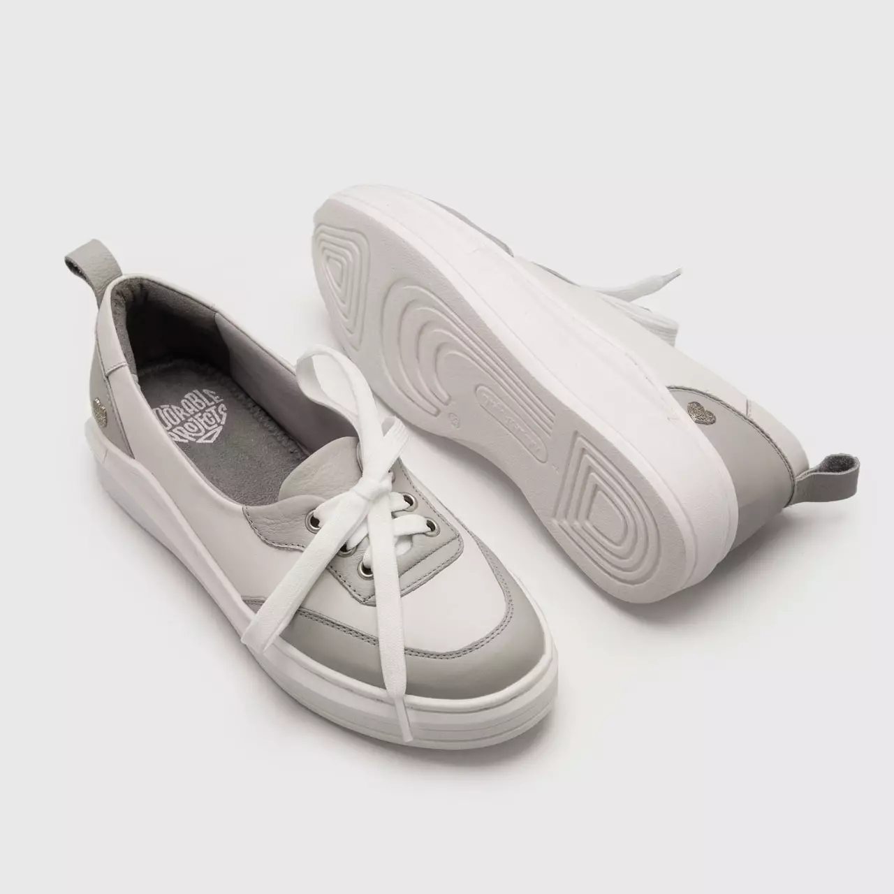 Adorable Projects - Aimi Sneakers Genuine Leather White - Sepatu Wanita