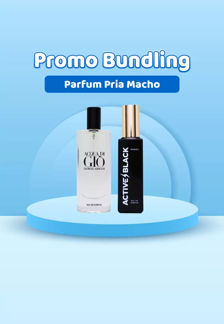Promo Bundling - Parfum Pria Macho 15 ML + 15 ML