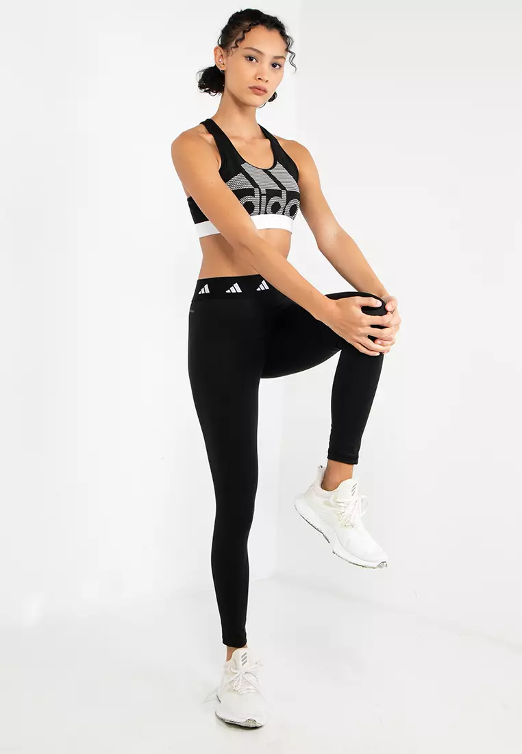 adidas Women's Performance Techfit Period Proof 7/8 Leggings - BLACK