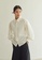 TAV white [Korean Designer Brand] Pearl Button Puffy Blouse - White E706FAA87F8CA2GS_5