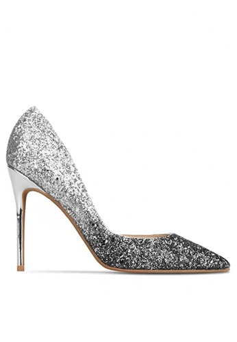 Twenty Eight Shoes silver 10CM Sequins Wedding High Heels D06-l E4B10SHF069745GS_1