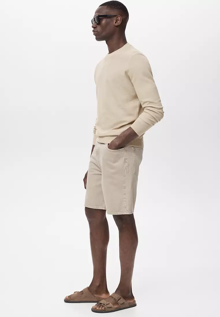 Microstructured Knitted Sweater