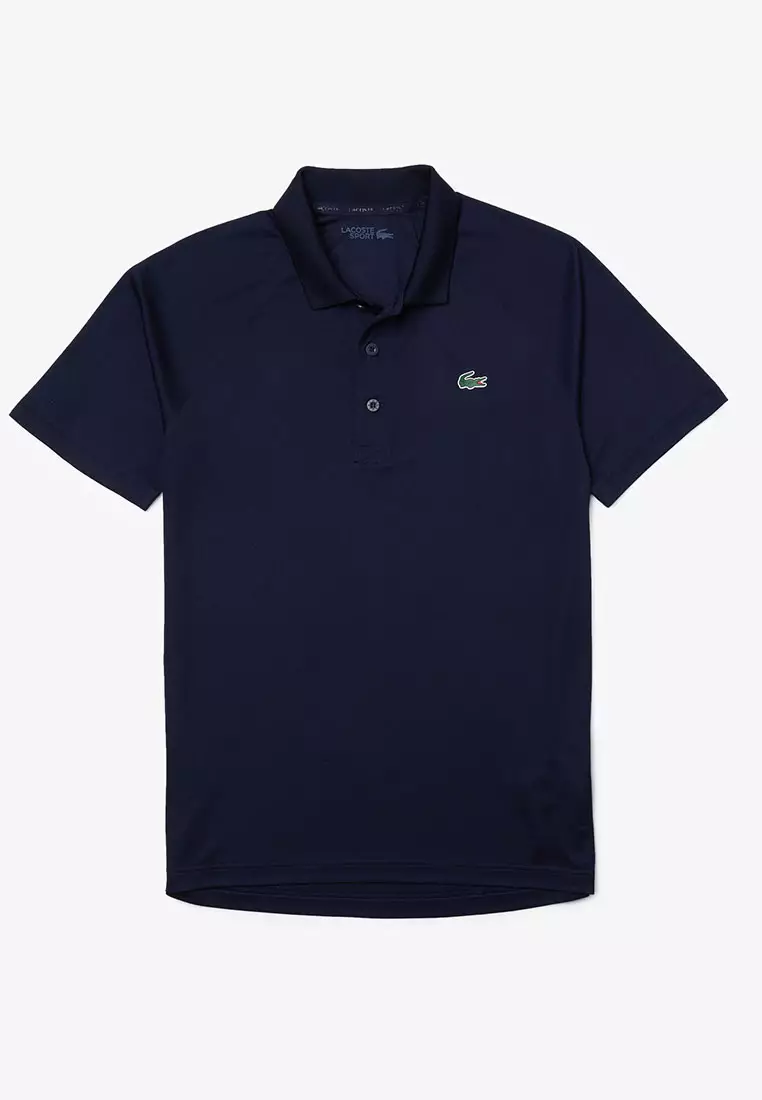 Men's Lacoste SPORT Breathable Run-Resistant Interlock Polo Shirt