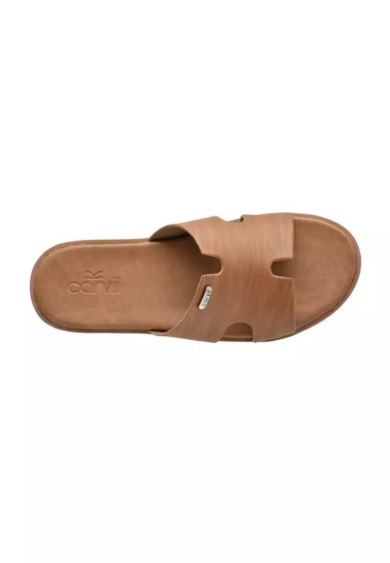 Carvil Sandal Pria Pamish-01 M Tan