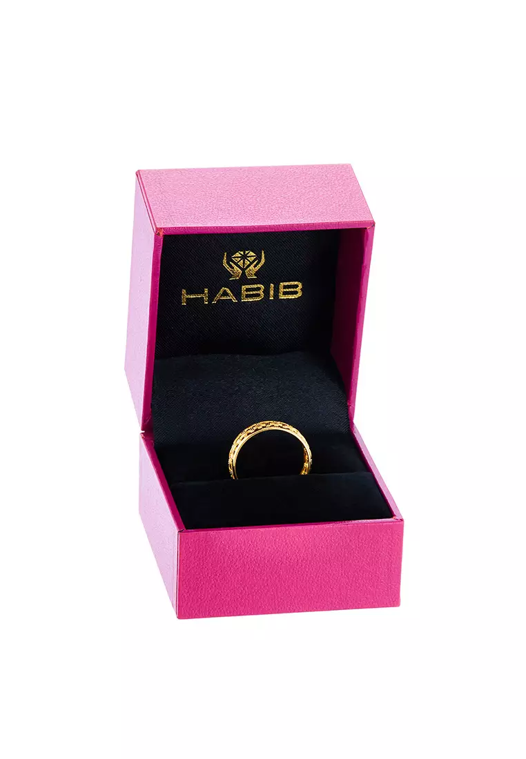 HABIB Oro Italia 916 Yellow Gold Ring GR51720823