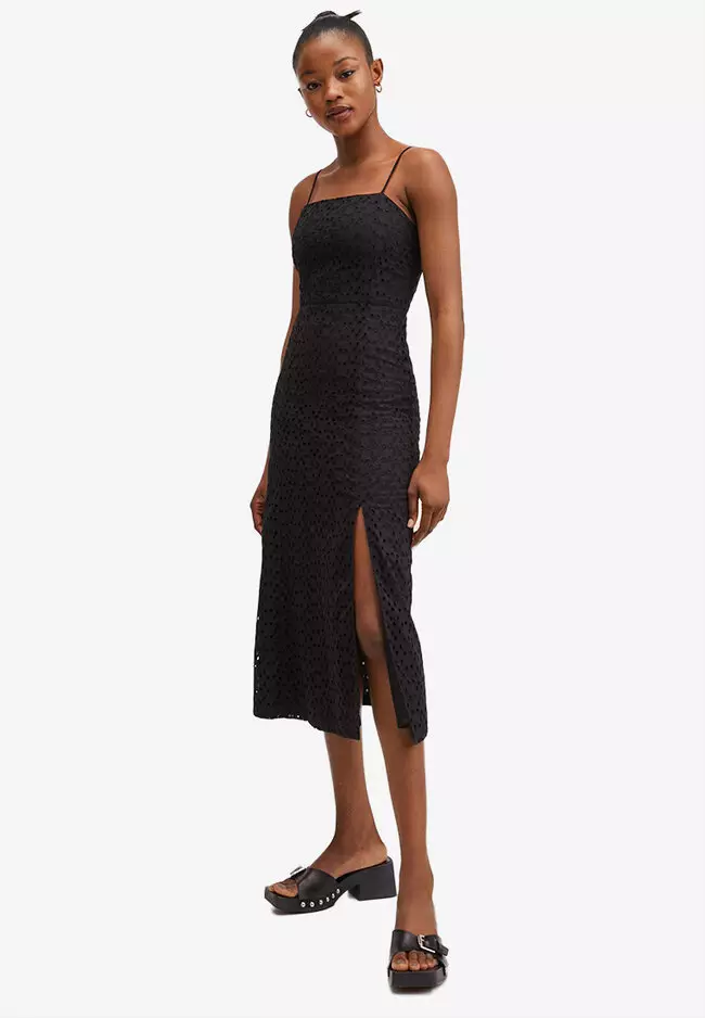 Buy Mango Vent Cotton Dress 2024 Online ZALORA Philippines