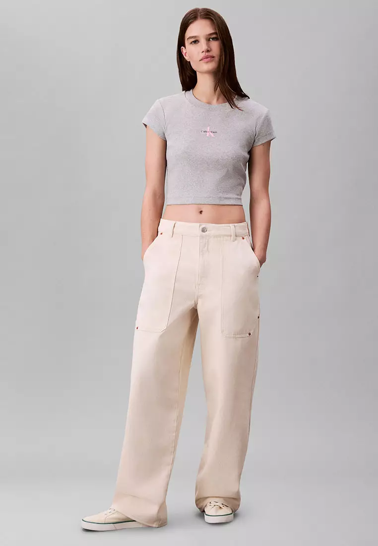 Monogram Baby Tee - Calvin Klein Jeans