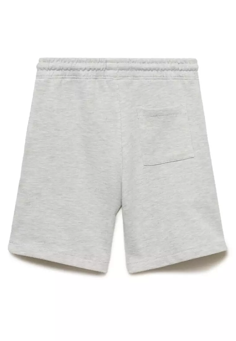 Jual MANGO KIDS Cotton Shorts With Drawstring Original 2025