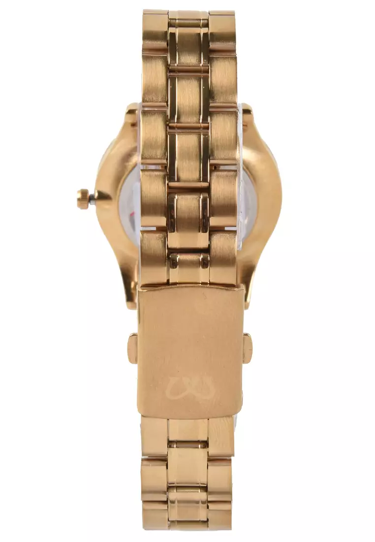 Mirage - Jam Tangan Wanita - Gold - Stainless Steel Bracelet - 8670L-D