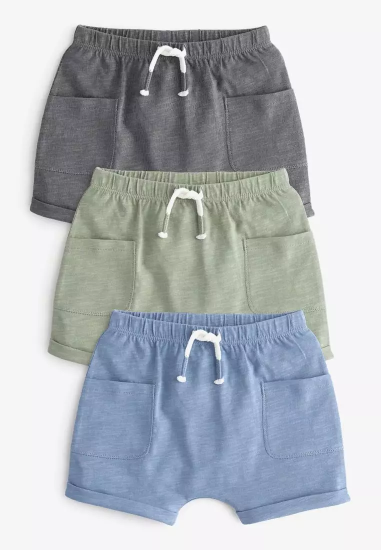 Buy NEXT Baby Jersey Shorts 3 Pack 2024 Online ZALORA Singapore