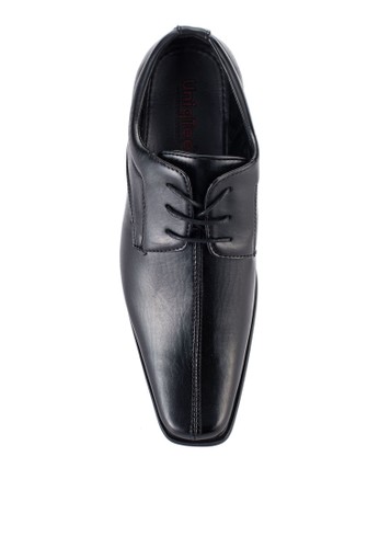 Jual UniqTee Lace Up Dress Shoes With Sewing Detail 