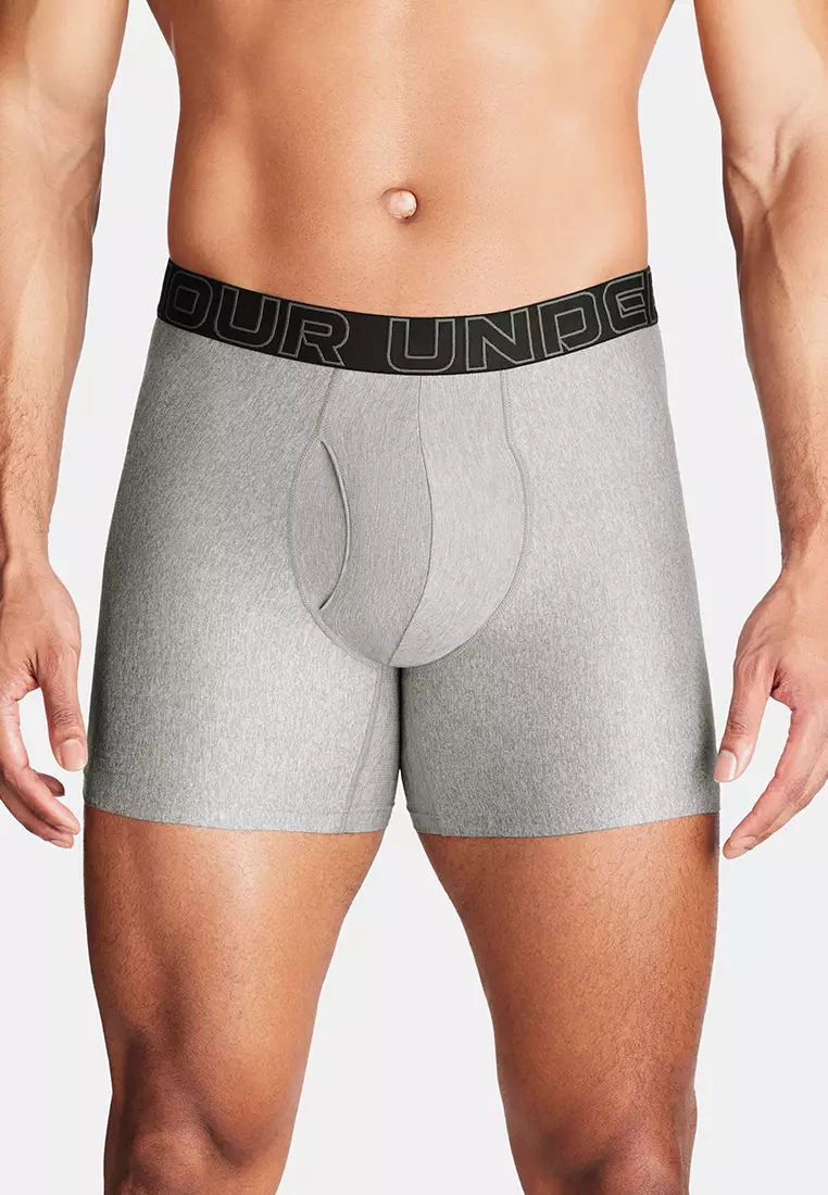 Performance Tech™ 6" 3件裝四角褲